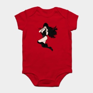 Vintage Dark Mistress Baby Bodysuit